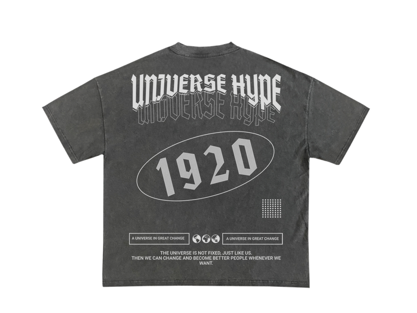UNVRS GREY TEE