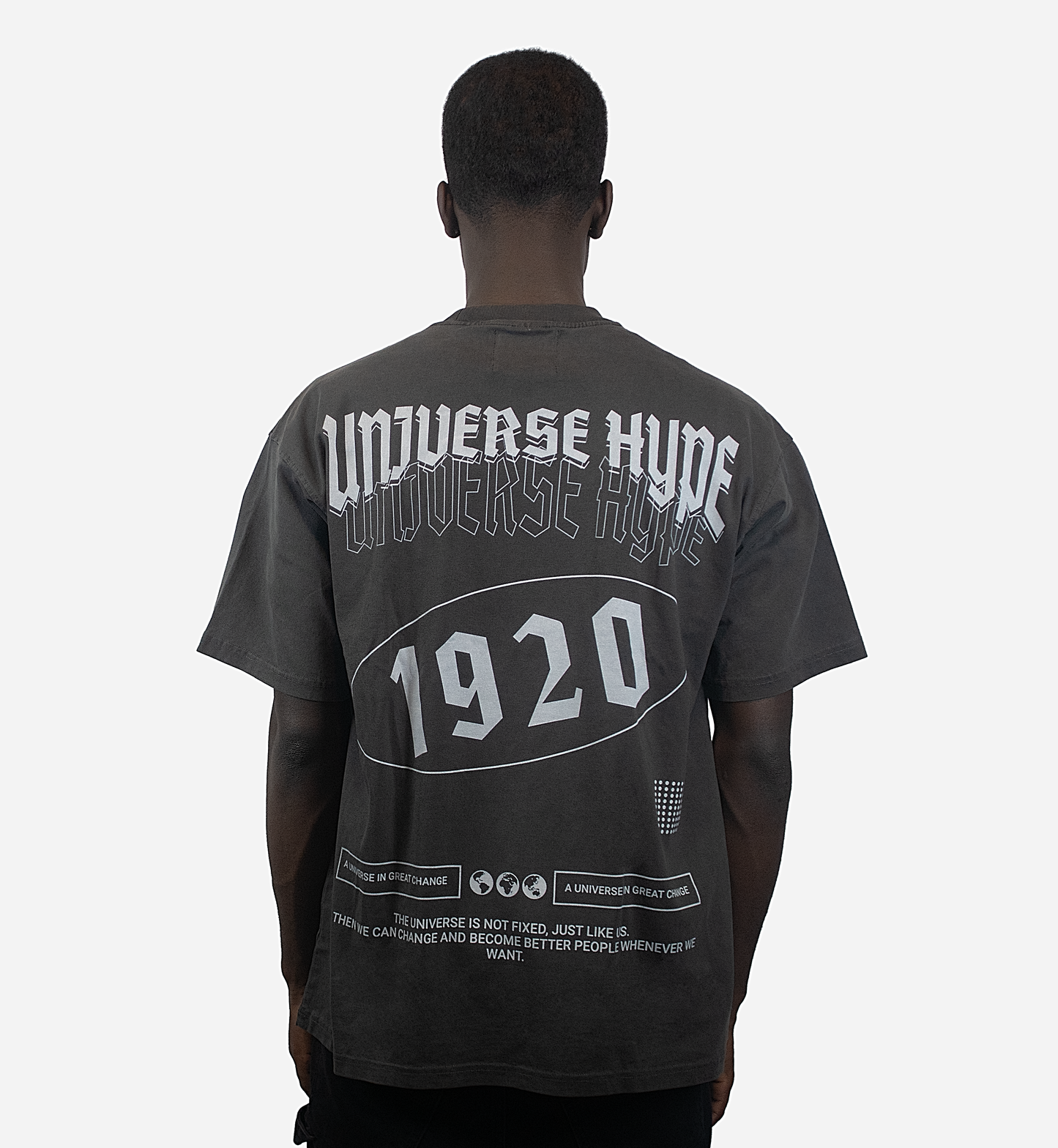 UNVRS GREY TEE